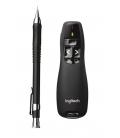 Logitech R400 apuntador inalámbricos RF Negro - Imagen 3