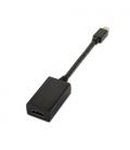 AISENS A125-0137 adaptador de cable de vídeo 0,15 m Mini DisplayPort HDMI Negro - Imagen 2