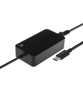 Ewent EW3981 adaptador e inversor de corriente Interior 45 W Negro - Imagen 1