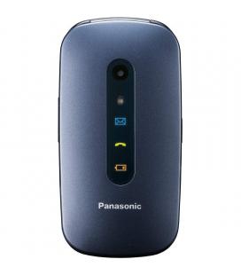 Teléfono móvil panasonic kx-tu456exce para personas mayores/ azul - Imagen 1