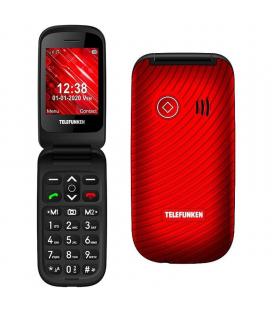 Teléfono móvil telefunken s440 para personas mayores/ rojo - Imagen 1