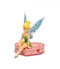 Figura enesco disney peter pan campanilla sentada - Imagen 1