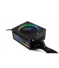 CoolBox RGB-850 Rainbow unidad de fuente de alimentación 850 W 20+4 pin ATX ATX Negro - Imagen 1