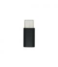 AISENS Mini Adaptador USB-С USB 2.0, Tipo Micro-B/H-USB-С/M, Negro - Imagen 2