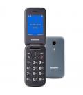Teléfono móvil panasonic kx-tu400exg para personas mayores/ gris - Imagen 1