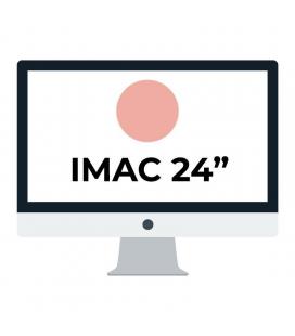 Apple imac 24' retina 4.5k/ chip m1 cpu 8 núcleos/ 8gb/ 256gb/ gpu 7 núcleos / rosa - Imagen 1