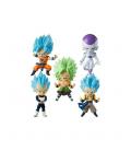 Set de figuras bandai chibi masters dragon ball z 12 unidades con display edicion limitada - Imagen 1