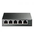 TP-LINK TL-SG105PE switch No administrado L2 Gigabit Ethernet (10/100/1000) Energía sobre Ethernet (PoE) Negro - Imagen 2