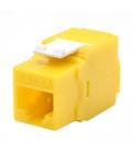 WP Keystone Cat. 6a UTP RJ45/Hembra Amarillo - Imagen 2