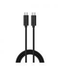 Ewent EC1045 cable USB 1 m USB 3.2 Gen 2 (3.1 Gen 2) USB C Negro - Imagen 2