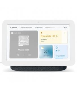 Altavoz inteligente google nest hub (2ª generación) gris carbón - Imagen 1