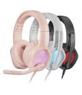 Mars Gaming MH320 Auriculares Diadema Conector de 3,5 mm USB tipo A Rosa - Imagen 5