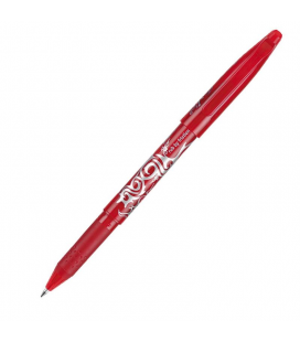 Caja de bolígrafo de tinta borrable pilot frixion nfr/ rojo 12 unidades - Imagen 1