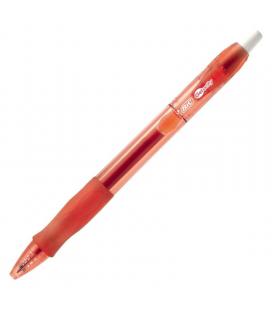 Caja de bolígrafos de tinta de gel bic gelocity 829159/ 12 unidades/ rojos - Imagen 1