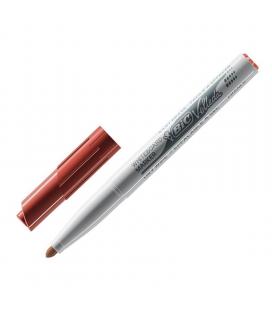 Caja de rotuladores para pizarra bic velleda 9581691/ 2mm/ 12 unidades/ rojos