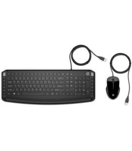 KIT TECLADO + MOUSE RATON HP PAVILION 200 9DF28AA USB 2.0