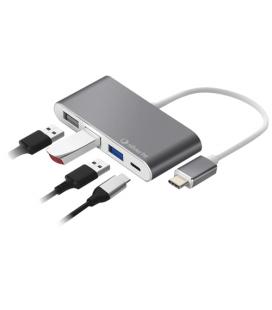 SilverHT Hub Logan USB-C 4 en 1 - Imagen 1