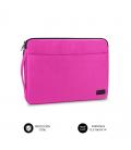 Funda subblim urban laptop sleeve para portátiles hasta 14'/ rosa - Imagen 1