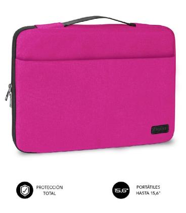 Funda subblim elegant laptop sleeve hasta 15.6'/ rosa - Imagen 1