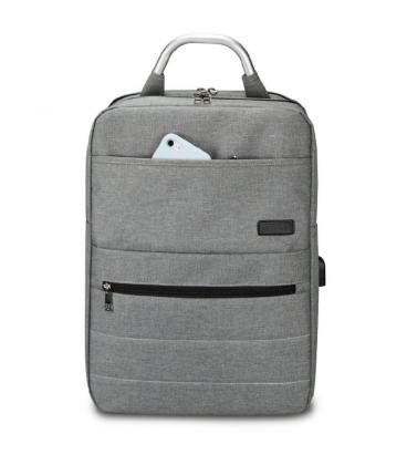 Mochila subblim elite airpadding backpack para portátiles hasta 15.6'/ puerto usb/ gris - Imagen 1