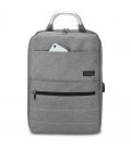 Mochila subblim elite airpadding backpack para portátiles hasta 15.6'/ puerto usb/ gris - Imagen 1