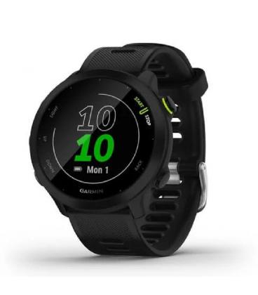 Smartwatch garmin forerunner 55/ notificaciones/ frecuencia cardíaca/ gps/ negro - Imagen 1
