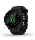 Smartwatch garmin forerunner 55/ notificaciones/ frecuencia cardíaca/ gps/ negro - Imagen 1