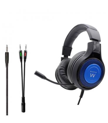 AURICULARES C/MICROFONO EWENT PL3322 GAMING PROFESIONAL