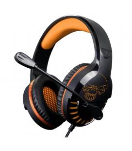 Auriculares gaming con micrófono spirit of gamer pro-h3 multiplataforma edition/ jack 3.5/ naranja