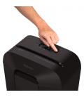 Fellowes Powershred LX45 triturador de papel Corte cruzado Negro - Imagen 4