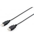 Equip 128851 cable USB 3 m USB 2.0 USB A Negro - Imagen 2