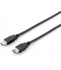 Equip 128399 cable USB 3 m USB 3.2 Gen 1 (3.1 Gen 1) USB A Negro - Imagen 2