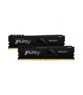 MODULO MEMORIA RAM DDR4 32GB 2X16GB 3600MHz KINGSTON FURY BEAST NEGRO