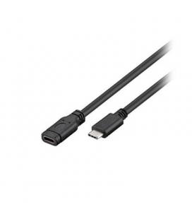 CABLE USB(C) 3.1 A USB(C) 3.1 GOOBAY 1M NEGRO - Imagen 1