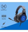 Ewent PL3322 auricular y casco Auriculares Banda para cuello Conector de 3,5 mm Negro, Azul - Imagen 7
