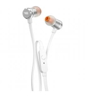 Auriculares intrauditivos jbl tune 290/ con micrófono/ plateados - Imagen 1