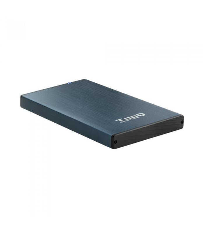 CAJA HDD/SSD TOOQ TQE-2527PB SATA AZUL