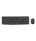 Logitech MK235 teclado RF inalámbrico QWERTY Español Gris - Imagen 2