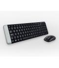 Logitech MK220 teclado RF inalámbrico Portugués Negro - Imagen 4