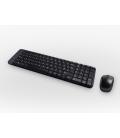 Logitech MK220 teclado RF inalámbrico Portugués Negro - Imagen 5