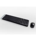 Logitech MK220 teclado RF inalámbrico Portugués Negro - Imagen 6