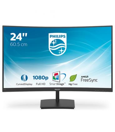 Philips E Line 241E1SC/00 LED display 59,9 cm (23.6") 1920 x 1080 Pixeles Full HD Negro - Imagen 1