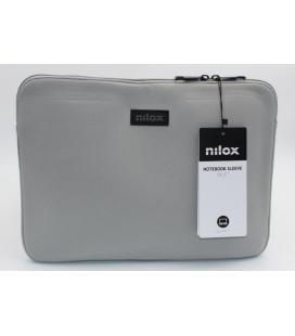 FUNDA PORTATIL NILOX 14,1" GRIS - Imagen 1