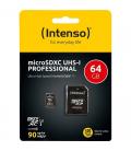 Intenso 3433490 Micro SD UHS-I profesiona 64GB - Imagen 1