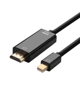 AISENS A125-0458 adaptador de cable de vídeo 3 m Mini DisplayPort HDMI Negro - Imagen 1
