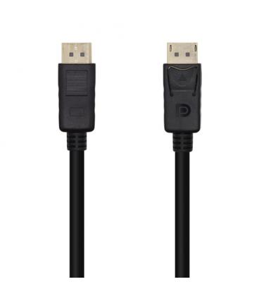 AISENS Cable DisplayPort V1.2 4K@60Hz, DP/M-DP/M, Negro, 1.0m - Imagen 1