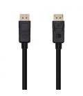 AISENS Cable DisplayPort V1.2 4K@60Hz, DP/M-DP/M, Negro, 1.0m - Imagen 1