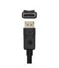 AISENS Cable DisplayPort V1.2 4K@60Hz, DP/M-DP/M, Negro, 1.0m - Imagen 3