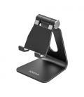 AISENS Soporte De Sobremesa Tamaño M Ajustable (1 Pivote) Para Movil / Tablet, Negro - Imagen 1