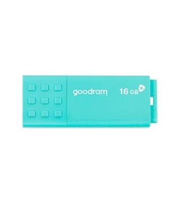 PENDRIVE 16GB USB3.0 GOODRAM UME3 CARE TURQUESA - Imagen 1